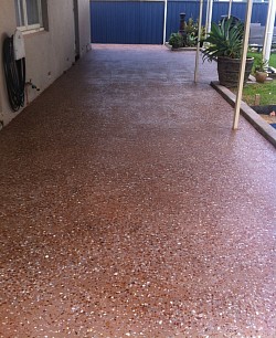 Refurbished patio